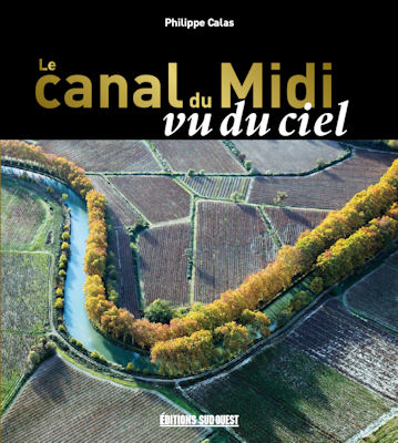 Le canal du Midi vu du ciel